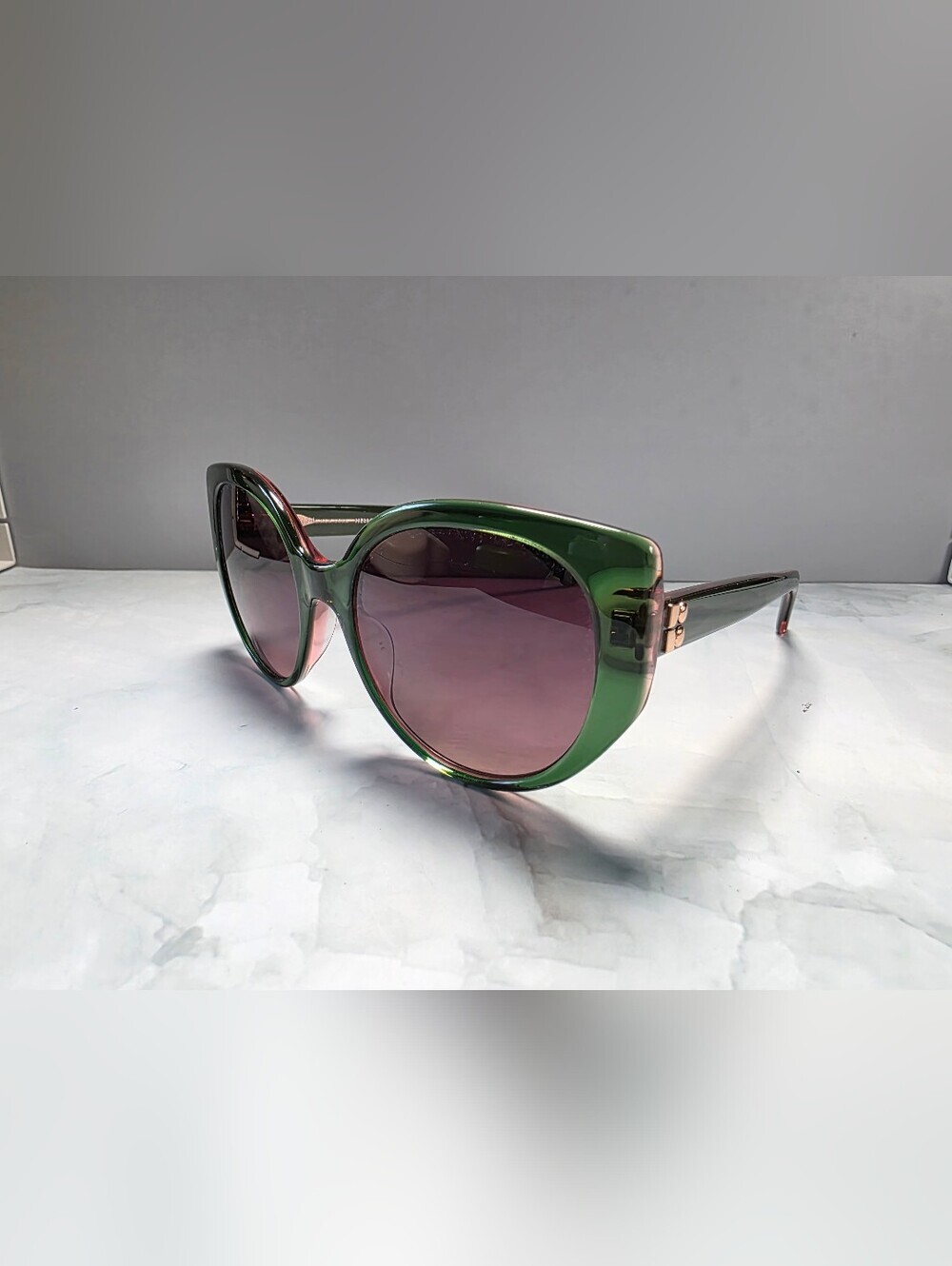 Kate Spade Seraphina/S Green Cat Eye Sunglasses